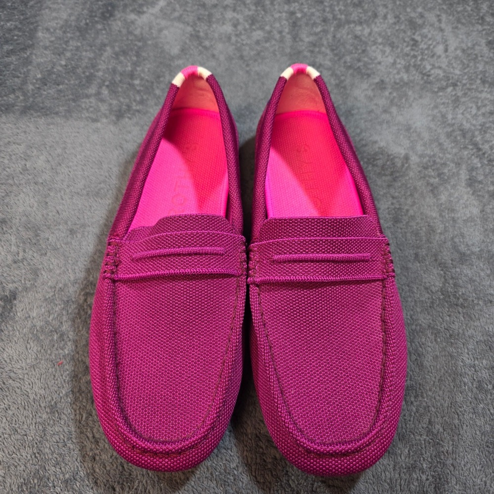 Rothy's Loafers Womens 9 The Daily Driver Pink Casual Comfort Quiet Luxury